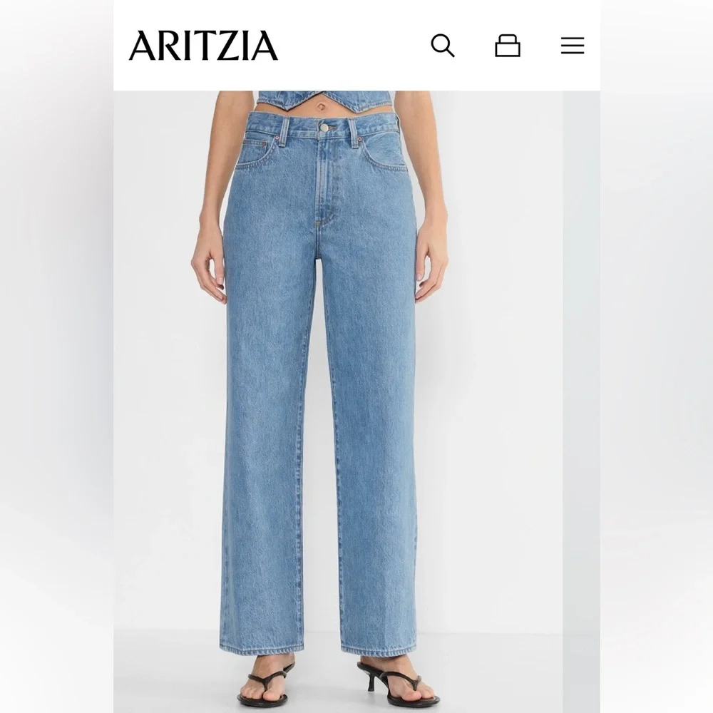 Aritzia high rise Farrah - Picture 4 of 7